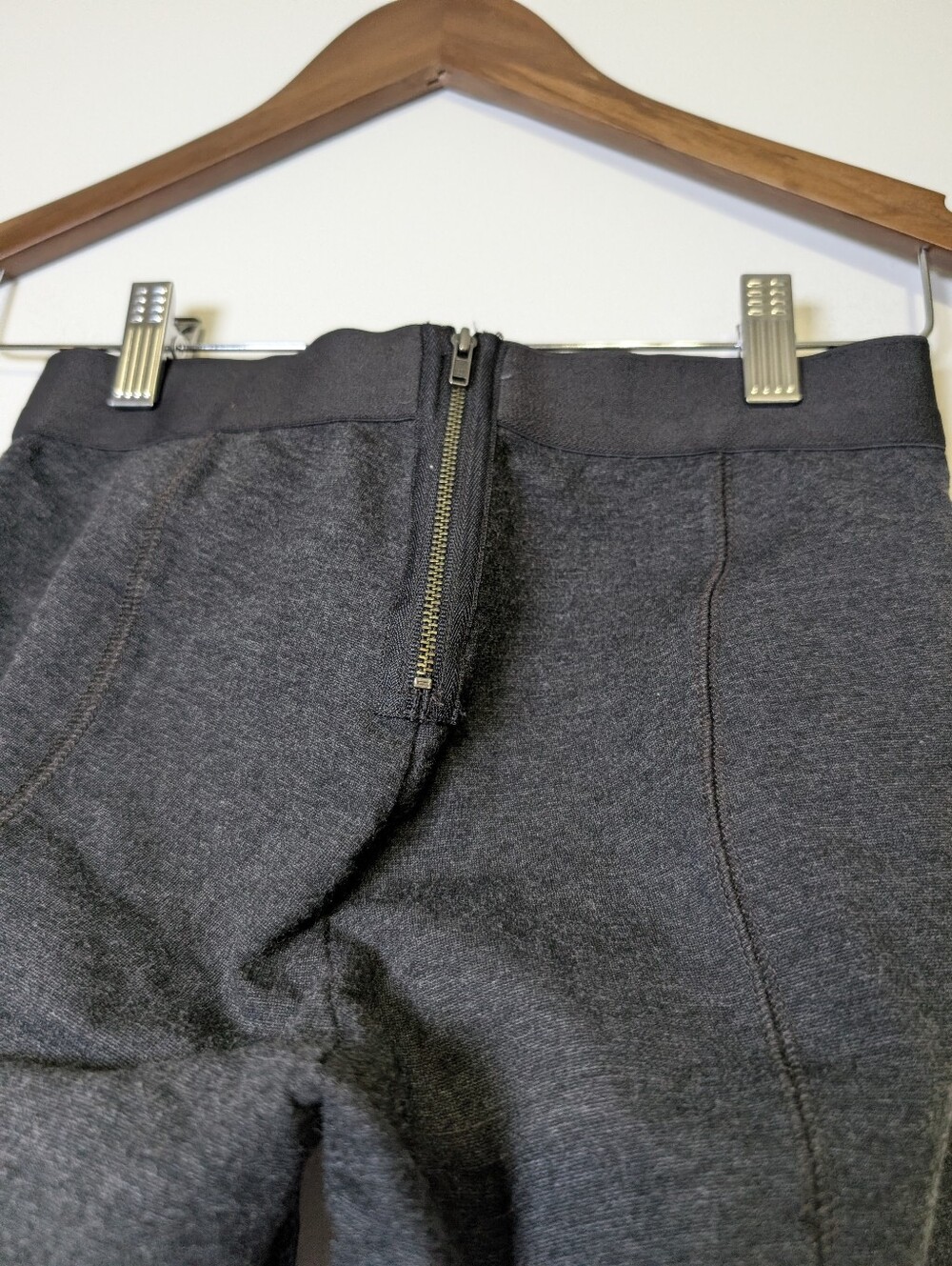 J.Crew Pixie Pants 0R Gray Ponte Skinny Ankle Career Minimalist Office Siren - Picture 9 of 10